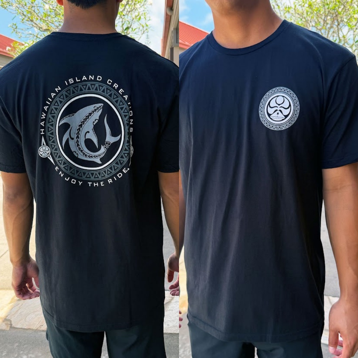 Streetwear Brand Top - SHARK BITE ALOHA Hawaiian Legendary Surfing
