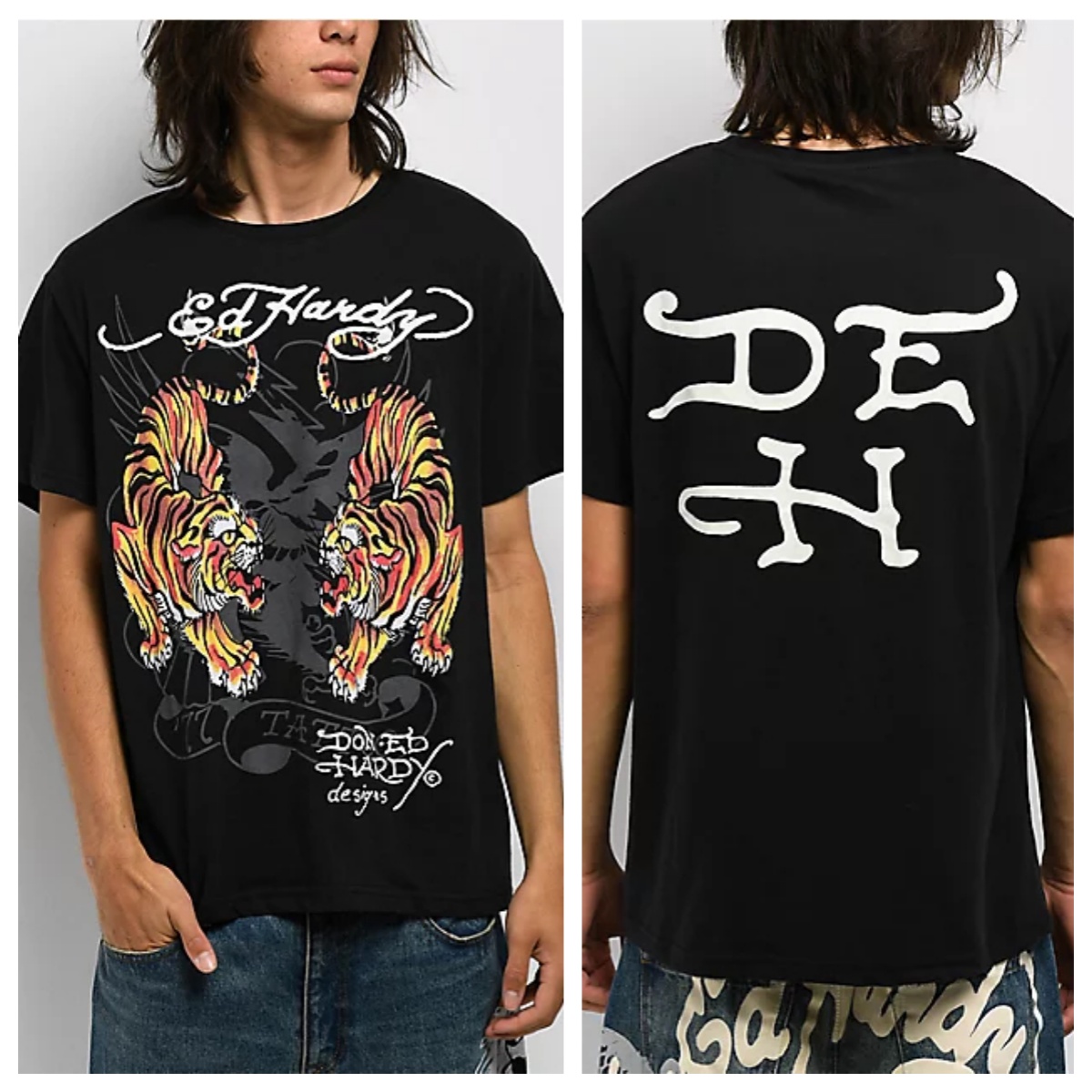 Tigers Ed Tattoo Art Street Tr - Streetwear Brand Top avis et prix