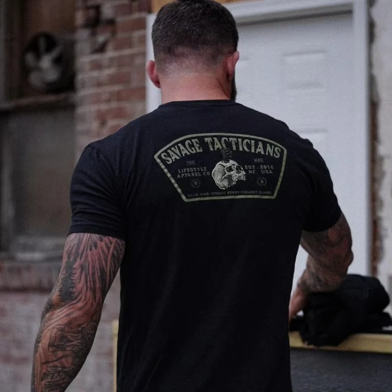 Fashion Brand Print Man T-shir - Streetwear Brand Top avis et prix