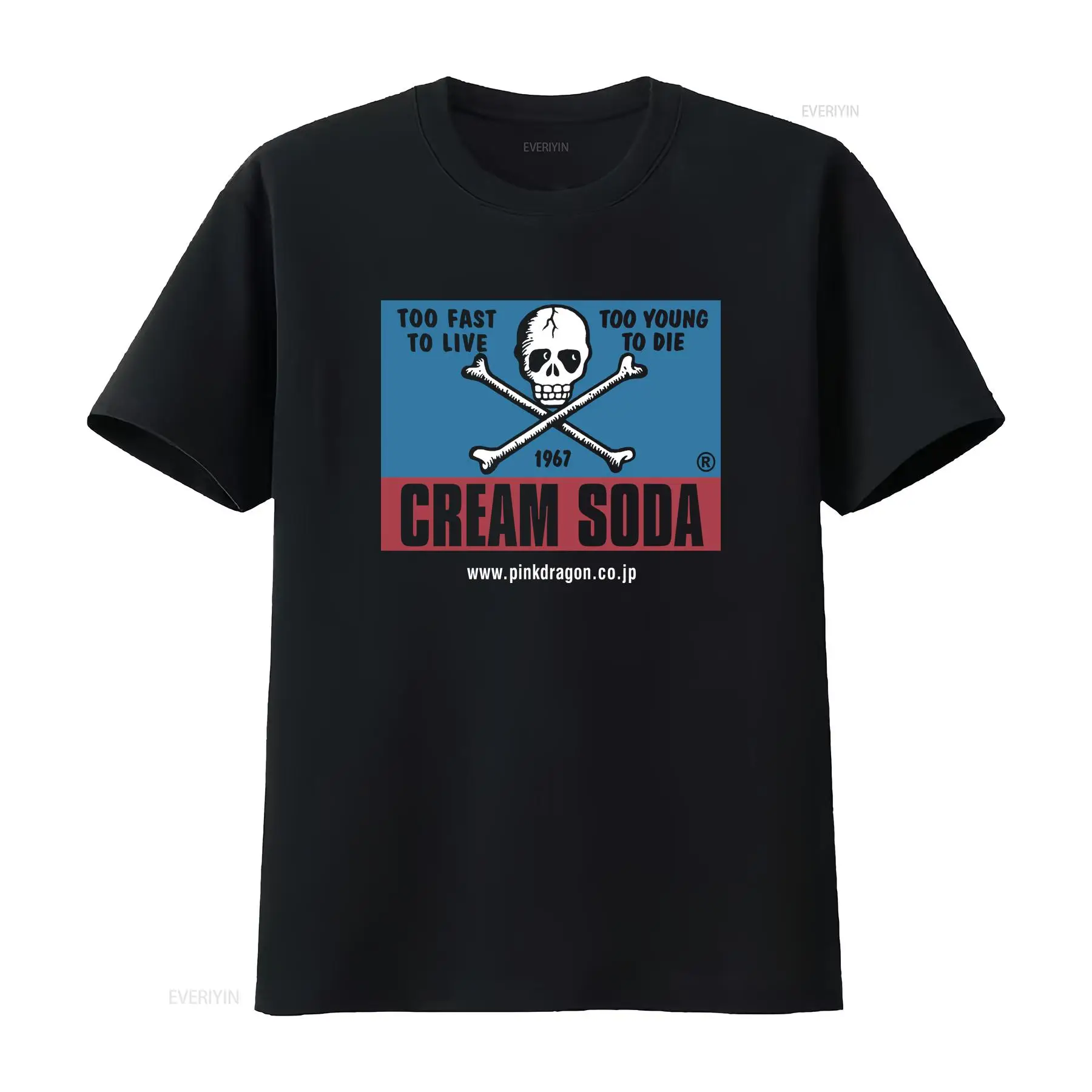 Vintage Cream Soda Skull Japan - Japanese Brand Streetwear Vintage avis et prix