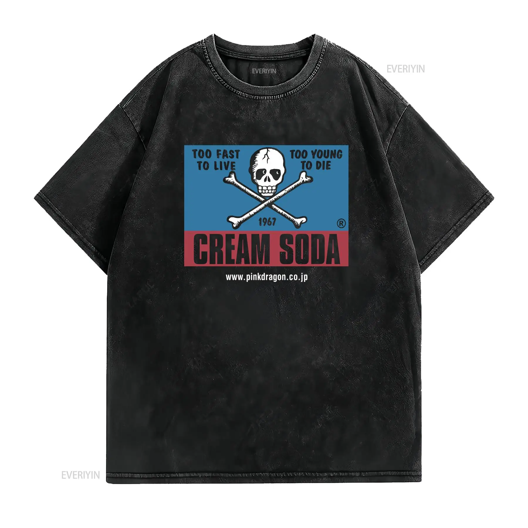Vintage Cream Soda Skull Japan - Japanese Brand Streetwear Vintage avis et prix