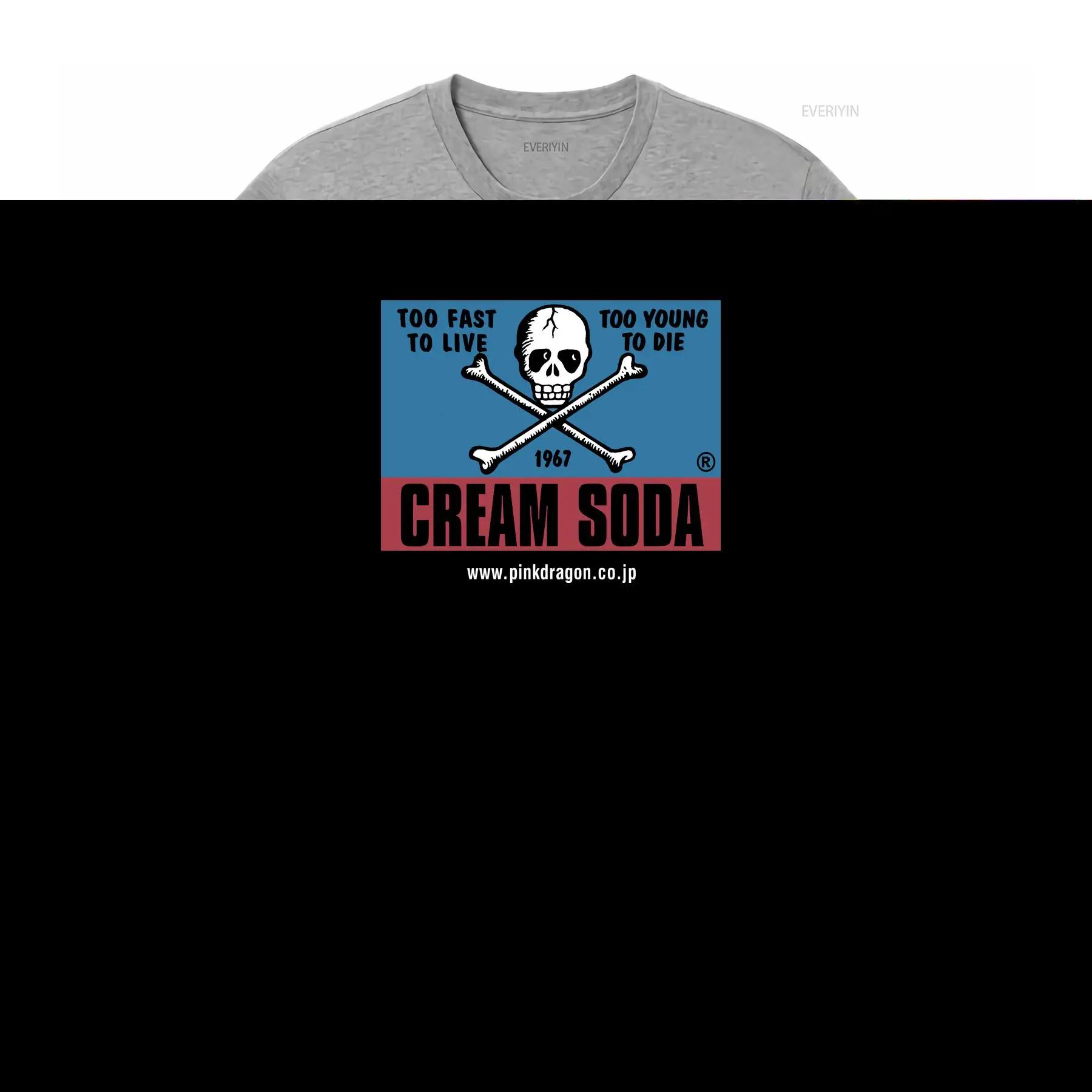 Vintage Cream Soda Skull Japan - Japanese Brand Streetwear Vintage avis et prix