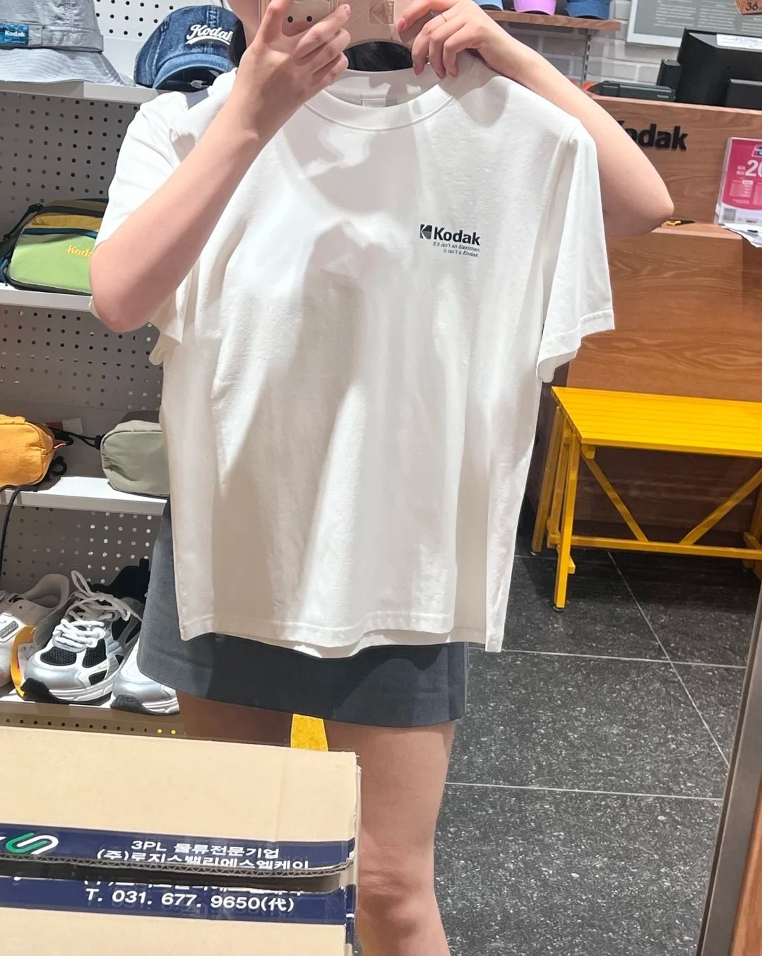 Kodak Unisex Oversized T-Shirt - Streetwear Brand Top avis et prix