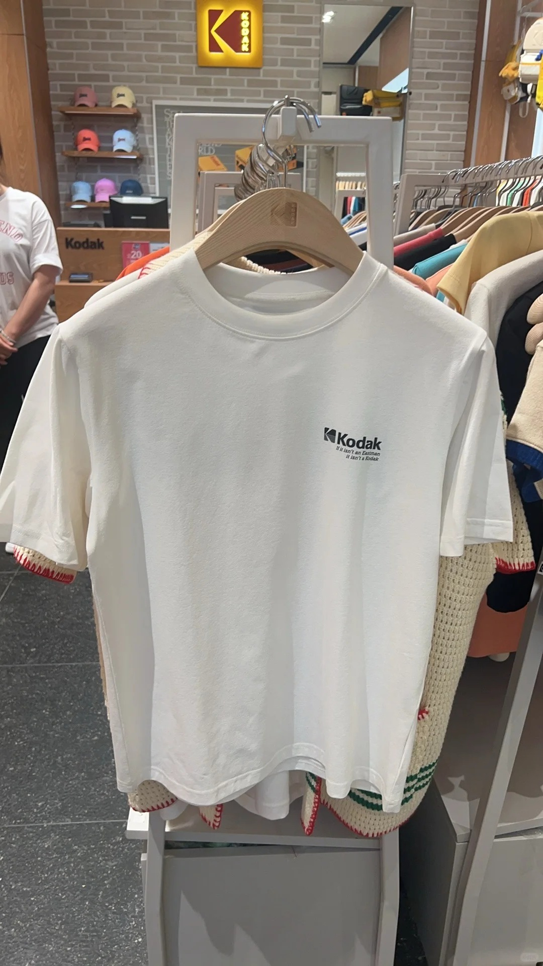 Kodak Unisex Oversized T-Shirt - Streetwear Brand Top avis et prix