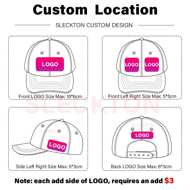 SLECKTON Custom LOGO Baseball  - Stussy Bucket Hat avis et prix