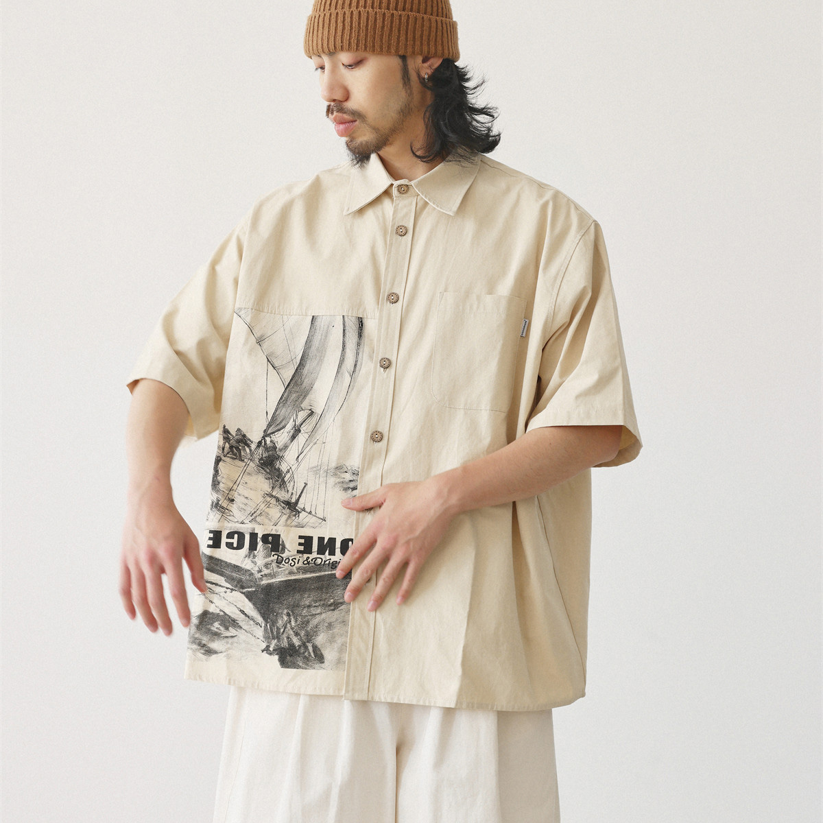Japanese Fashion Shirts Men Vi - Japanese Brand Streetwear Vintage avis et prix