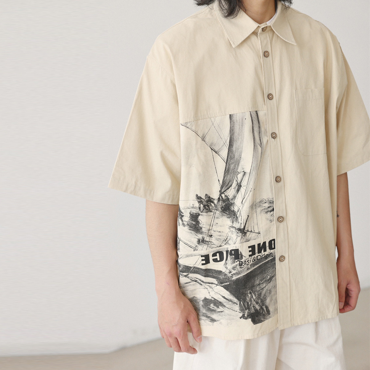Japanese Fashion Shirts Men Vi - Japanese Brand Streetwear Vintage avis et prix