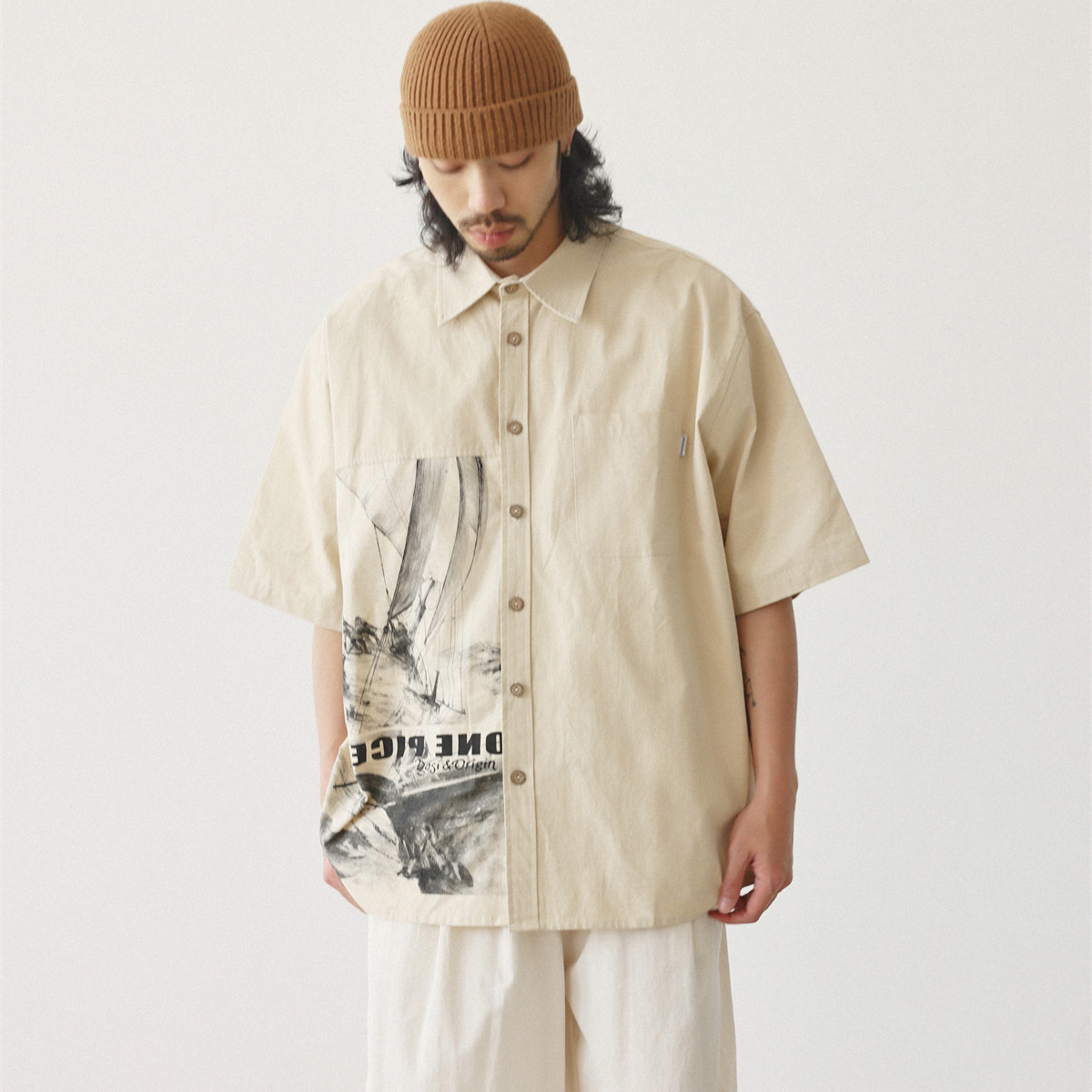 Japanese Fashion Shirts Men Vi - Japanese Brand Streetwear Vintage avis et prix