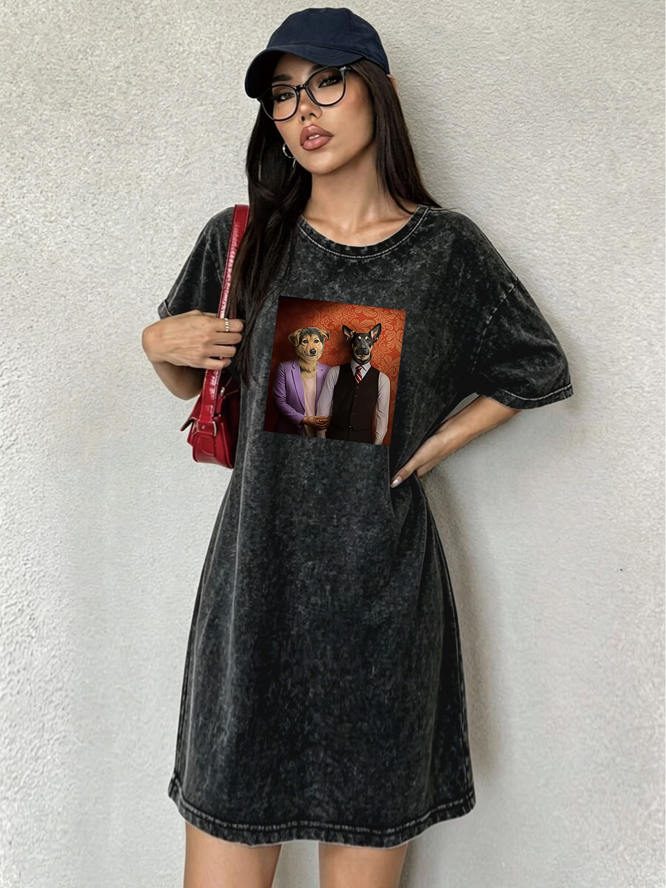 Vintage Washed Distressed T-Sh - Japanese Brand Streetwear Vintage avis et prix