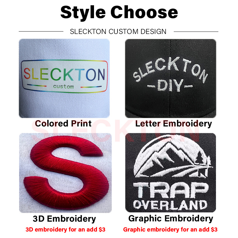 SLECKTON Custom Logo Baseball  - Stussy Bucket Hat avis et prix