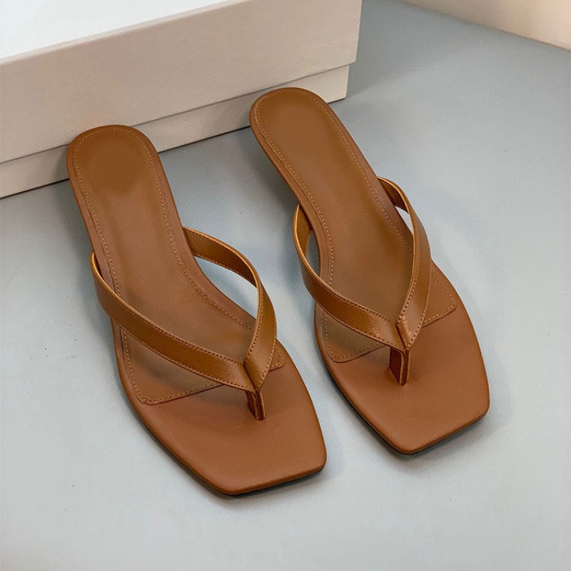 Luxury Brand Leather Heeled Fl - Streetwear Brand avis et prix
