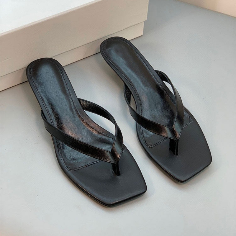 Luxury Brand Leather Heeled Fl - Streetwear Brand avis et prix