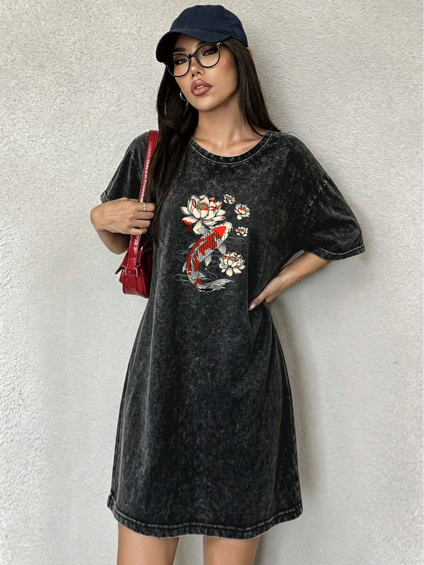 Vintage Washed Retro T-shirt D - Japanese Brand Streetwear Vintage avis et prix